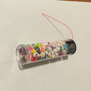 Colorful Bead Set in Clear Tube